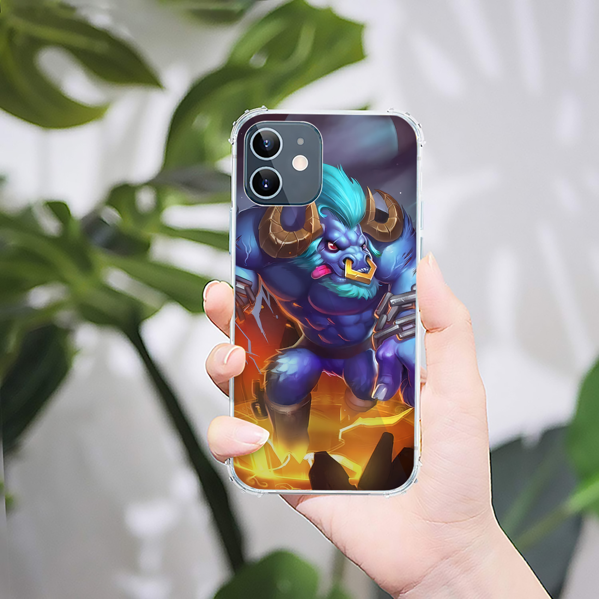 （画像用） リーグ・オブ・レジェンド League of Legends LOL 【iPhone 12シリーズ対応】透明スマホケース（クリアソフトケース）